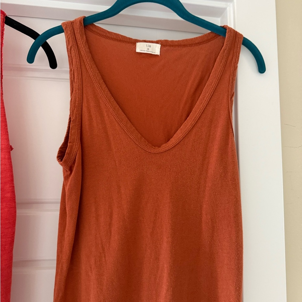 Meadow and Rue button front sleeveless Blouse. T.la tank top. Womens size small - Picture 3 of 12